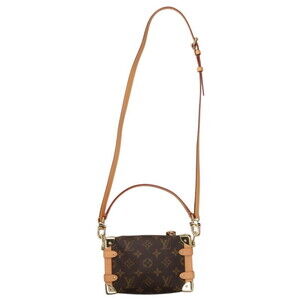 Louis Vuitton Trunk Monogram Side Bag Shoulder Brown